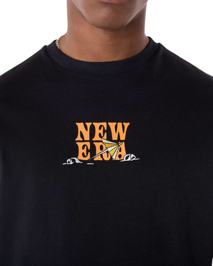 TSHIRT NEW ERA DRINK GRAPHIC NOIR