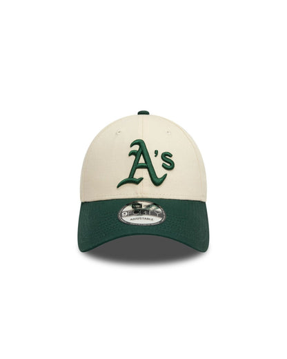 CASQUETTE 9FORTY CLR BLOCK OAKLAND A'S CREME/VERT