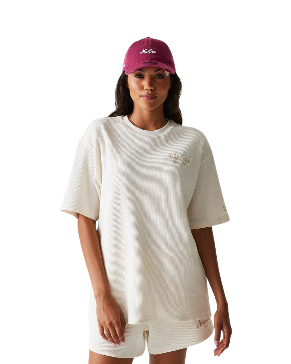 T-SHIRT NEW ERA WAFFLE BEIGE