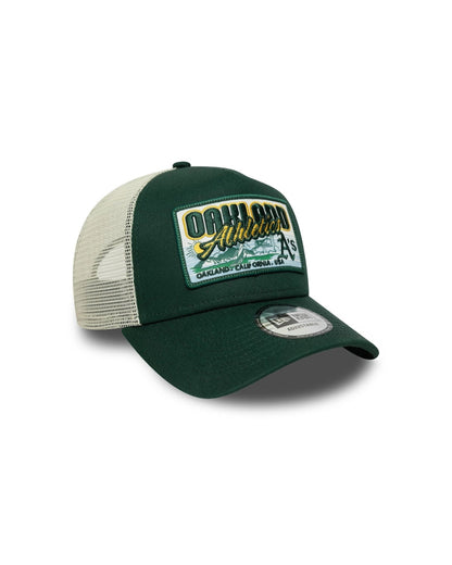 TRUCKER NEW ERA MLB PATCH OAKLAND A'S