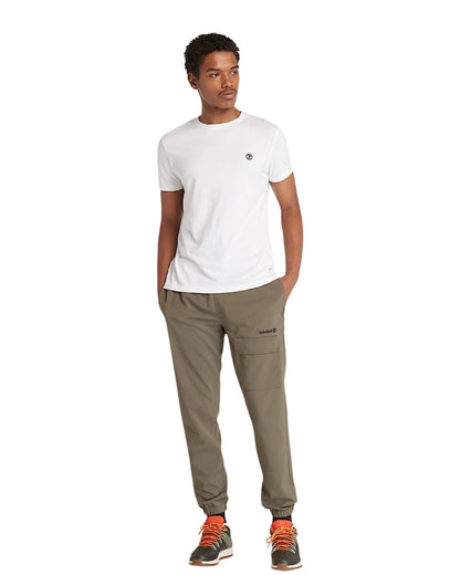 T-SHIRT TIMBERLAND DNRV SHORT SLEEVE BLANC