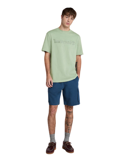 TSHIRT TIMBERLAND HAMP BRODE VERT