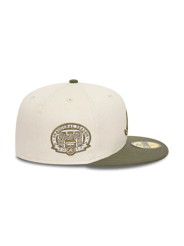 CASQUETTE NEW ERA 59 FIFTY OAKLAND A'S BEIGE/KAKI