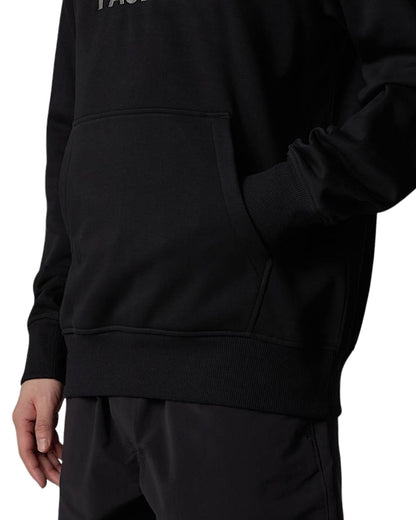 HOODIE THE NORTH FACE DREW PEAK NOIR LOGO GRIS