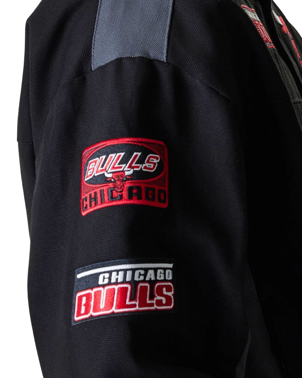 VESTE NEW ERA MOTORSPORT BULLS NOIR/ROUGE