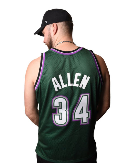 DEBARDEUR MITCHELL & NESS MILWAUKEE BUCKS "ALLEN" VERT