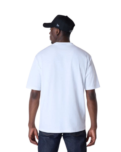 TSHIRT NEW ERA TEE SCRIPT GRAPH NY YANKEES BLANC