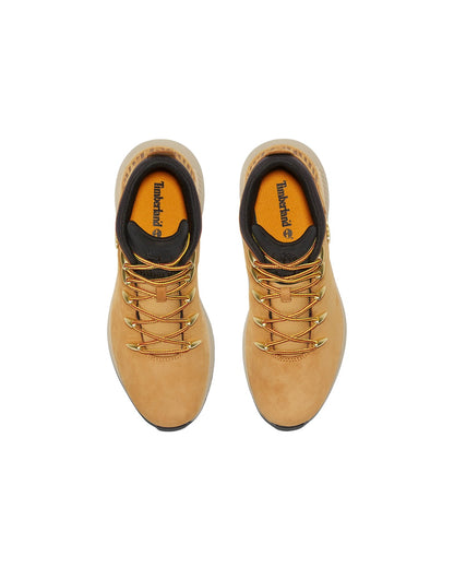 SHOES TIMBERLAND MID LACE SNEAKER WHEAT MARRON