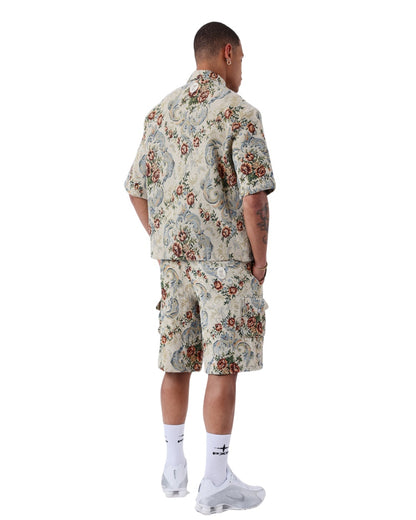SHORT PROJECT X PARIS BRODE FLEUR TAPISSERIE