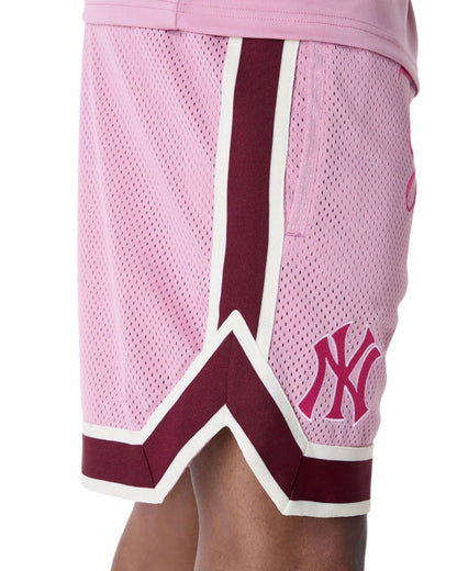 SHORT NEW ERA FLORAL MESH NY YANKEES ROSE