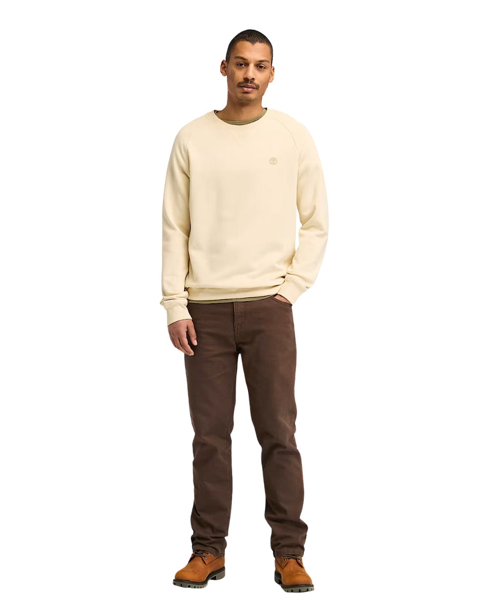 PULL TIMBERLAND EXET BRUSHED BACK CREW