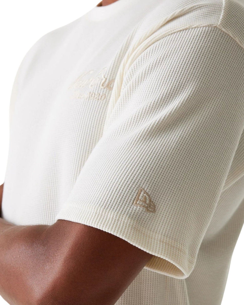 T-SHIRT NEW ERA WAFFLE BEIGE