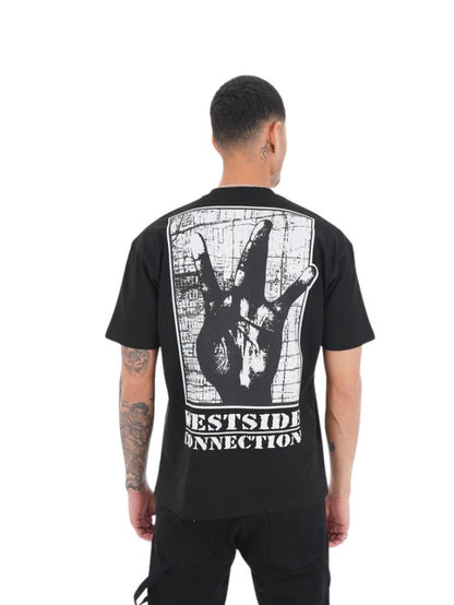 TSHIRT IKAO WESTSIDE CONNECTION NOIR