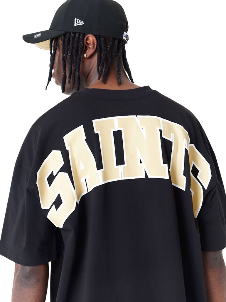 TSHIRT NEW ERA NFL NEW ORLEANS SAINTS NOIR