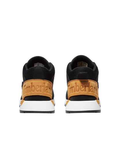 SHOES TIMBERLAND MID LACE SNEAKER NOIR