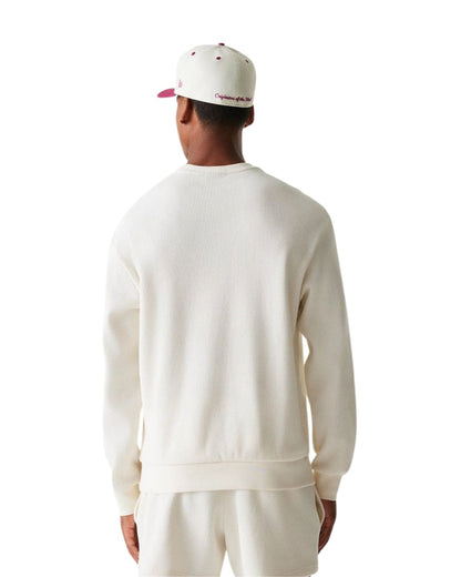 CREWNECK NEW ERA WAFFLE BEIGE