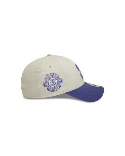 CASQUETTE 9FORTY WS PATCH WHITE SOX CREME/VIOLET