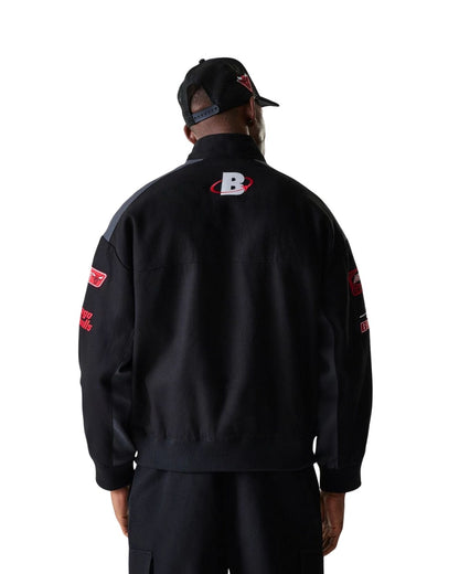 VESTE NEW ERA MOTORSPORT BULLS NOIR/ROUGE