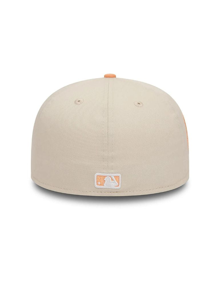 CASQUETTE NEW ERA 59 FIFTY CUBS CHICAGO BEIGE/PECHE