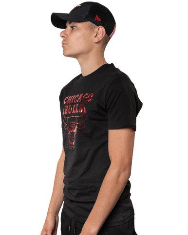 Tee Shirt Team Logo Chicago Bulls New Era