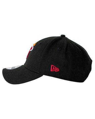 CASQUETTE NEW ERA MIAMI HEAT NOIR - Cashville