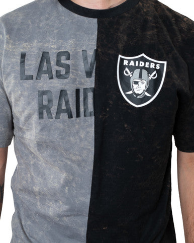 Tee Shirt New Era Las Vegas Raiders Gris Et Noir