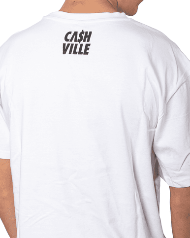 T-shirt Cashville Rihanna Blanc