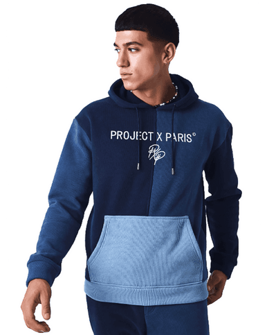 Hoodie Project X Paris Capuche Bleu - Cashville