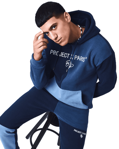 Hoodie Project X Paris Capuche Bleu - Cashville