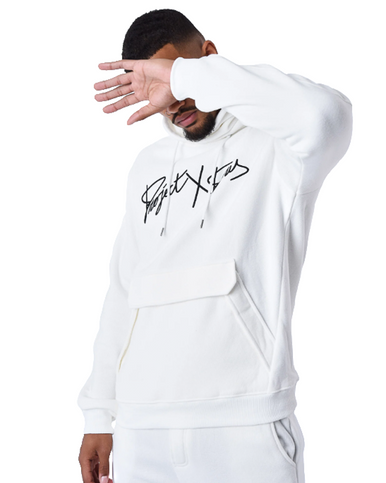 Hoodie Project X Paris Capuche et Col Blanc - Cashville