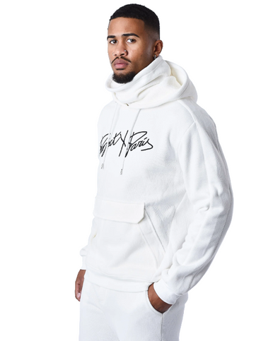 Hoodie Project X Paris Capuche et Col Blanc - Cashville