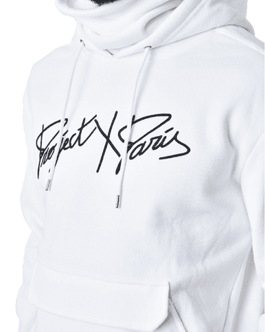 Hoodie Project X Paris Capuche et Col Blanc - Cashville