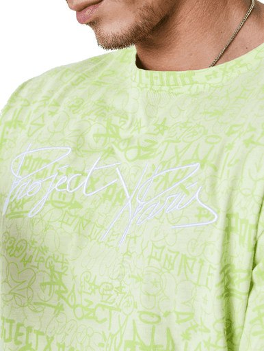 T-shirt Project X Paris Monogram Vert - Cashville