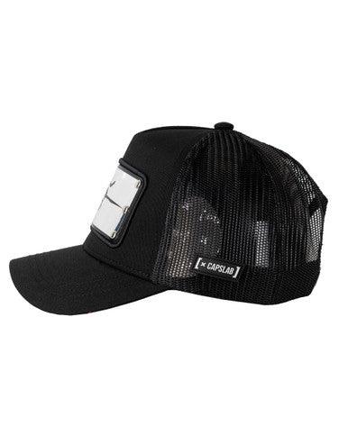 CASQUETTE CAPSLAB KONOHA BANNI NOIR - Cashville