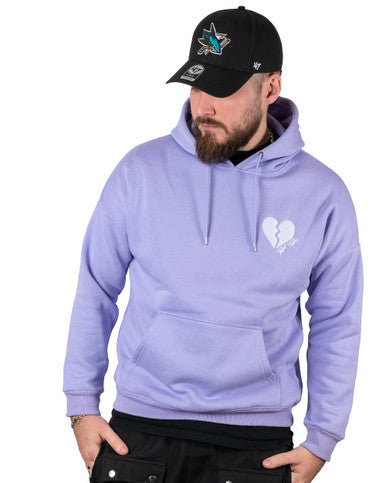 HOODIE PROJECT X PARIS COEUR BRISE VIOLET - Cashville