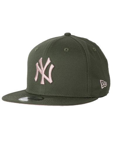Casquette Snapback Side Patch New York Yankees Vert New Era - Cashville