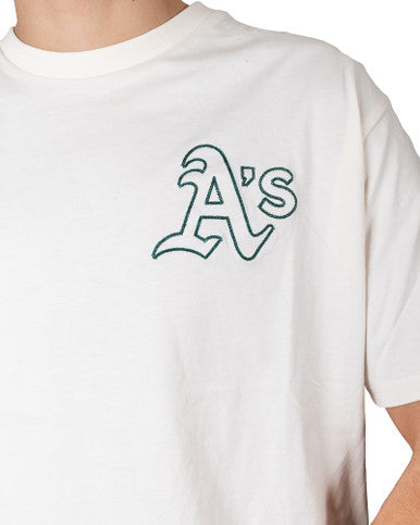 T-shirt Oakland Athletics MLB Heritage Ivoire New Era - Cashville