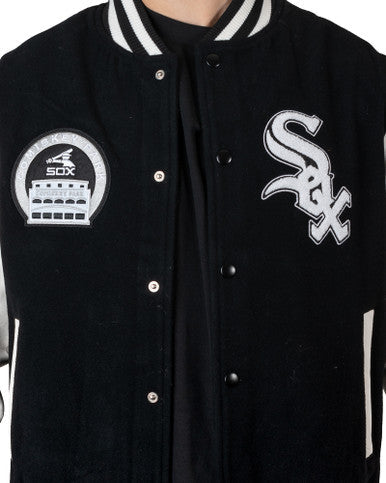 Veste Universitaire Chicago White Sox MLB Heritage Noir New Era