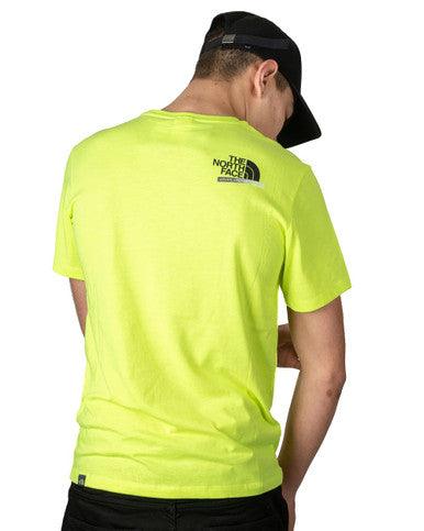 T-Shirt Graphic S/S Jaune The North Face - Cashville