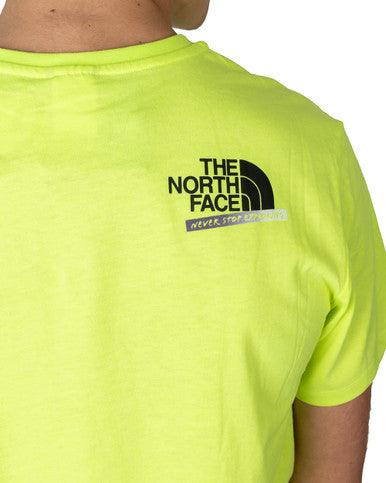 T-Shirt Graphic S/S Jaune The North Face - Cashville