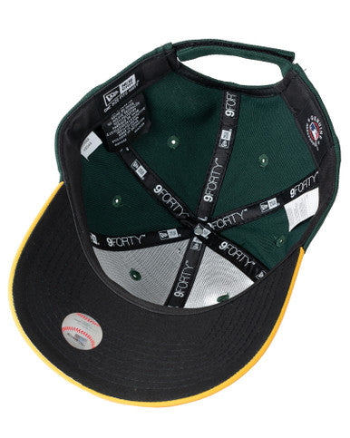 Casquette Réglable 9FORTY Oakland Athletics The League Vert New Era - Cashville