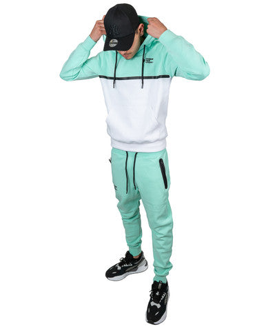 Ensemble Comme des Loup Candy Vert Turquoise Blanc - Cashville