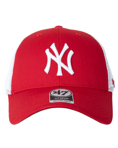 CASQUETTE TRUCKER 47 NEW YORK YANKEES ROUGE/BLANC - Cashville