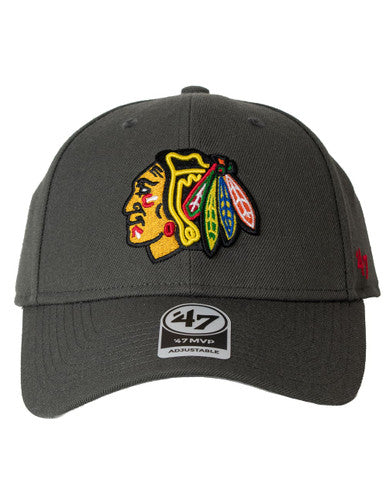 CASQUETTE 47 MVP CHICAGO BLACKHAWKS GRIS - Cashville