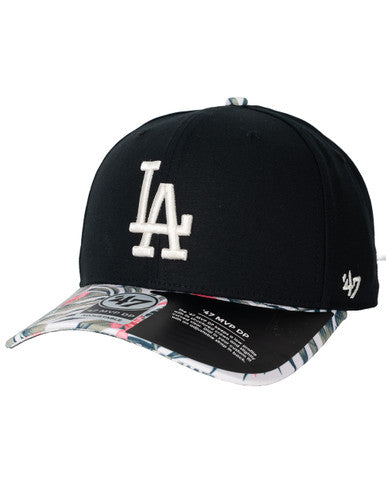 CASQUETTE 47 COASTAL FLORAL LA DODGERS NOIR - Cashville