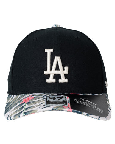 CASQUETTE 47 COASTAL FLORAL LA DODGERS NOIR - Cashville