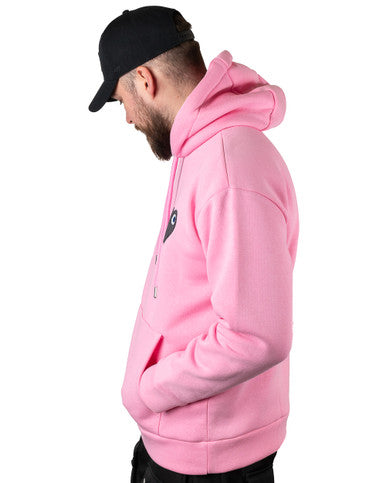 HOODIE ADJ COEUR ROSE - Cashville