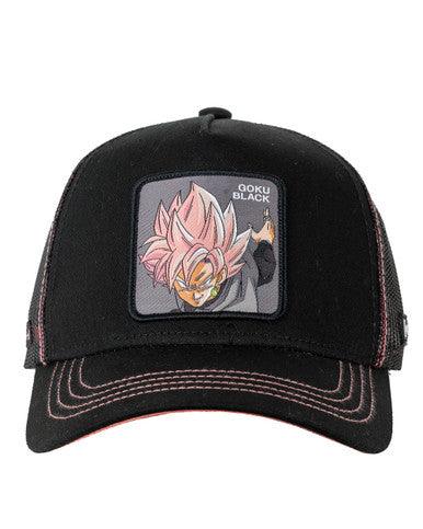 CASQUETTE TRUCKER CAPSLAB BLACK GOKU NOIR - Cashville