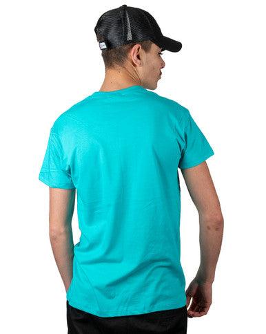 T-Shirt CASHVILLE Uni Bleu Turquoise - Cashville