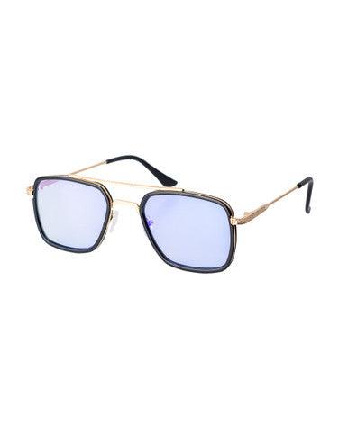 LUNETTES TENDANCE 2702C5 BLEU-FONCE - Cashville